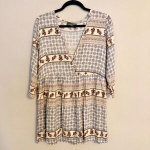 For Sienna Floral Babydoll Dress